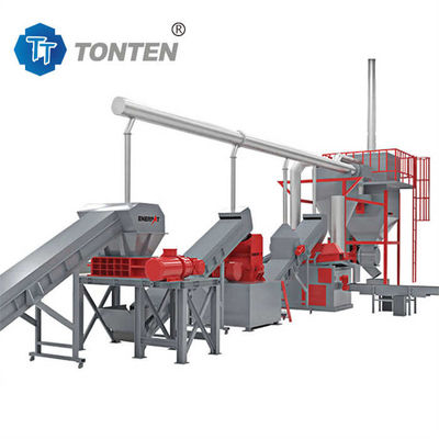 Freezer Home Appliance Electronic Scrap Shredders Waste Recycling Production Line